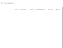 Tablet Screenshot of palazzocastelletti.com